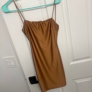 Fashion nova Gold dress